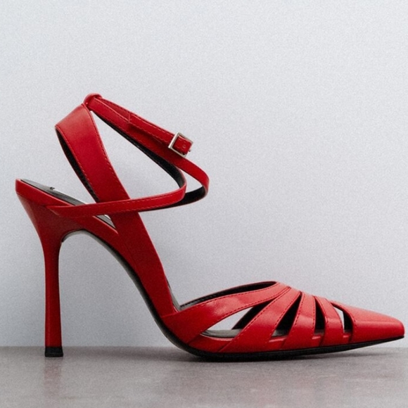 ❤️ Zara strappy high heel pumps - Picture 2 of 10